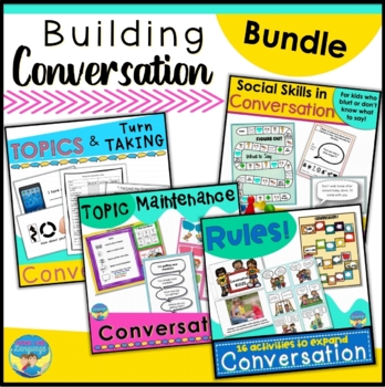Preview of Conversation Bundle 2 | Turn-Taking | Maintenance | Exchanges | Perspectives
