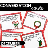 Conversation Cards/ Expressive Language Practice/ December