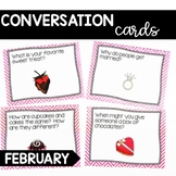 Conversation Cards/ Expressive Language Practice/ February