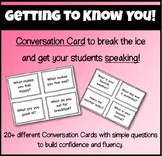 Conversation Cards Swap - Getting to Know You / Daily Rout