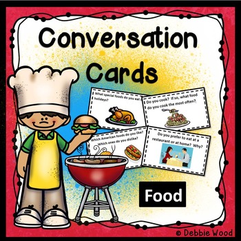Preview of ESL Speaking Activities | ESL Food Conversation Activities