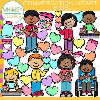 Whimsical Heart Clipart by Kindness Clips