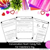 Conversation Candy Heart Math - 5th Grade, Valentine's Day