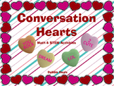 Conversation Hearts STEM activities