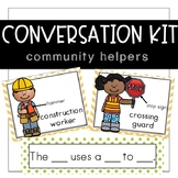 Conversation Kit: Community Helpers {ESL}