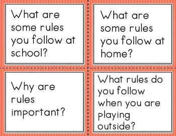 Conversation Kit: Rules {ESL} by ESLmnop | TPT