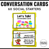 Conversation Starters Prompt Task Cards Freebie!