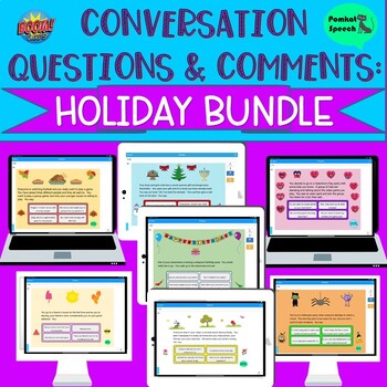 Preview of Conversation Questions & Comments: Holiday Bundle Boom