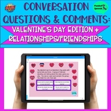 Conversation Questions & Comments: Valentine's Boom Cards