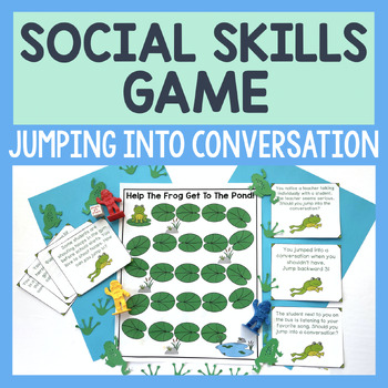 The Question Conversation Starter Cards Super Duper Social Skills Game Speech 