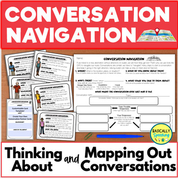 Preview of Conversation Skills Activity Planning Initiating and Maintaining a Conversation