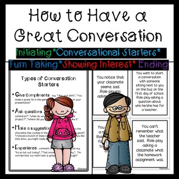 Preview of Conversational Skills - How to Have a Great Conversation
