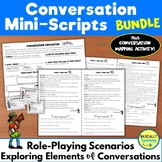 Conversation Skills Role-Playing Scenarios for Middle & Hi