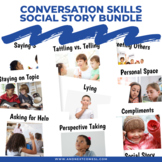 Conversation Skills Social Story Bundle