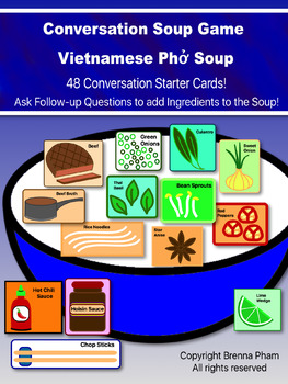 Preview of Social Language Conversation Soup Game:  Vietnamese Phở (Pho) Soup