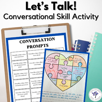 Preview of Let's Talk: Developing Conversation Skills for Positive Peer Relationships