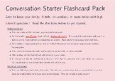 Conversation Starter Flashcards - 200
