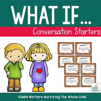 Preview of Conversation Starter/Icebreaker: What If Discussion Game