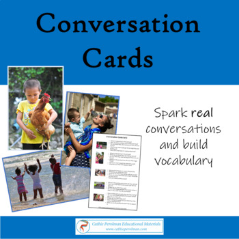 Preview of Conversation Starter Photo Cards