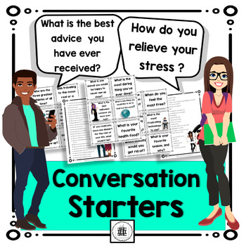 Preview of Conversation Starters - Ice Breaker Activities for Teens