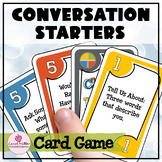 Conversation Starters Card Game| Social Emotional Learning