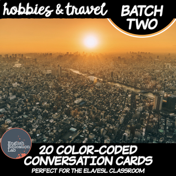 Preview of Conversation Starters Cards- Class Discussions: Batch 2