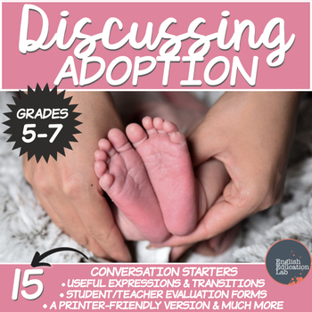 Preview of Conversation Starters Package on Adoption