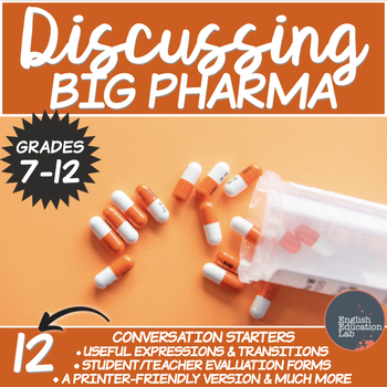 Preview of Conversation Starters Package on Big Pharma
