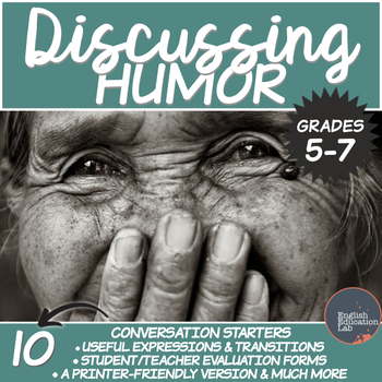 Preview of Conversation Starters Package on Humor