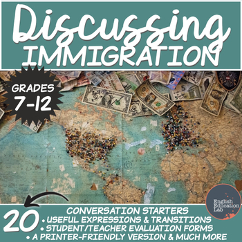 Preview of Conversation Starters Package on Immigration