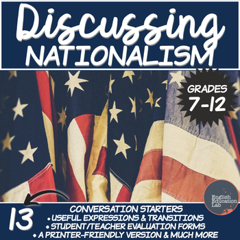 Preview of Conversation Starters Package on Nationalism