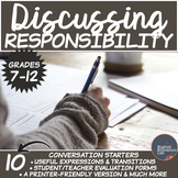 Conversation Starters Package on Responsibility