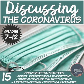 Preview of Conversation Starters Package on The Coronavirus