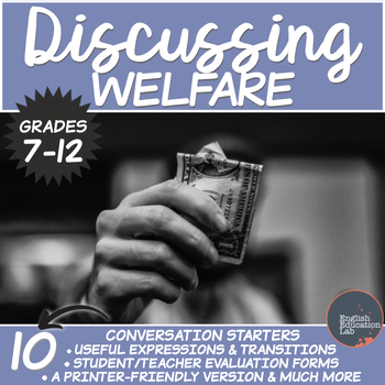 Preview of Conversation Starters Package on Welfare