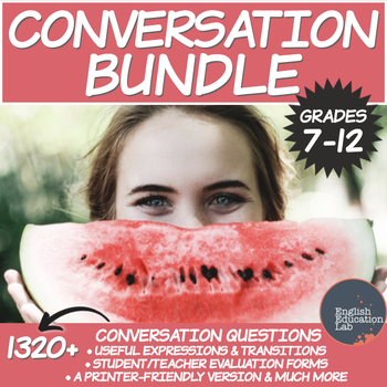 Preview of Conversation Starters Packages: Growing Bundle