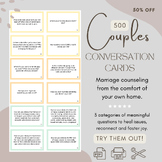 Conversation Starters for Couples | Family Counseling Activities