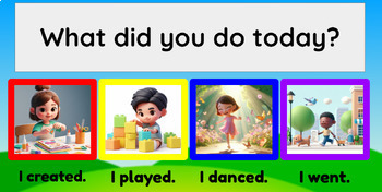 Preview of Conversation Starters for Young Children