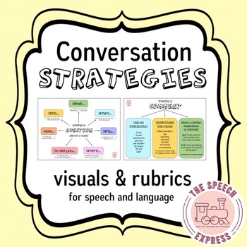 Preview of Conversation Strategies and Rubrics for Speech and Language Therapy