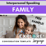 Conversation Templates for Interpersonal Speaking: Family 