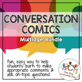 Conversation and Pragmatic Language Comics Multiage Bundle