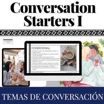 Conversation Starters In Spanish By Easy Argentine Spanish Tpt