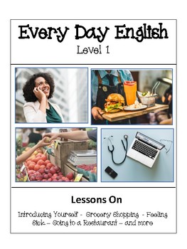 Preview of Conversational ESL: Essential English - Level 1