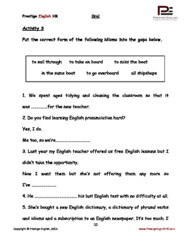 oral speaking conversation english worksheets travel by prestige english