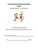 Conversational Solfege Unit 1 Writing Workbook