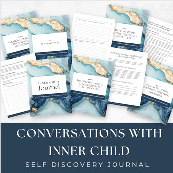 Preview of Conversations with Inner Child - Self Discovery Journal