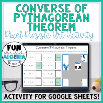Preview of Converse of Pythagorean Theorem Digital Activity