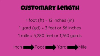 Preview of Conversion Charts Colored Copy