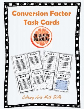 Preview of Conversion Factor Task Cards