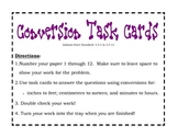 Conversion Task Cards