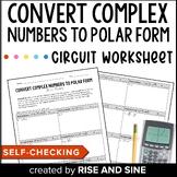 Convert Complex Numbers to Polar Form Self Checking Circui